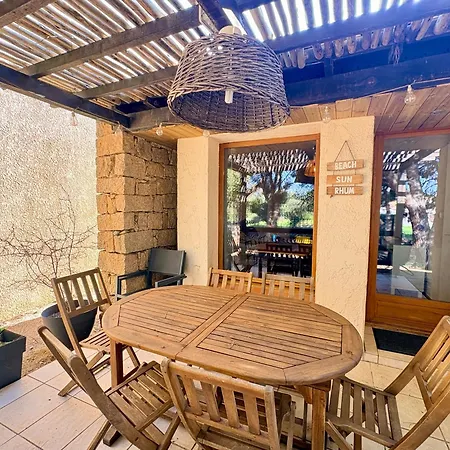 Nyaraló Mini-villa Climatisee Avec Terrasse, Piscine- Proche De Cupabia- Corse Du Sud